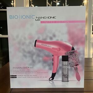BIO IONIC Camo Corrusion Powerlight Hair Dryer Set BRAND NEW IN BOX GREA…